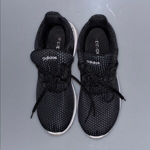 Adidas Black and White Knit Sneakers